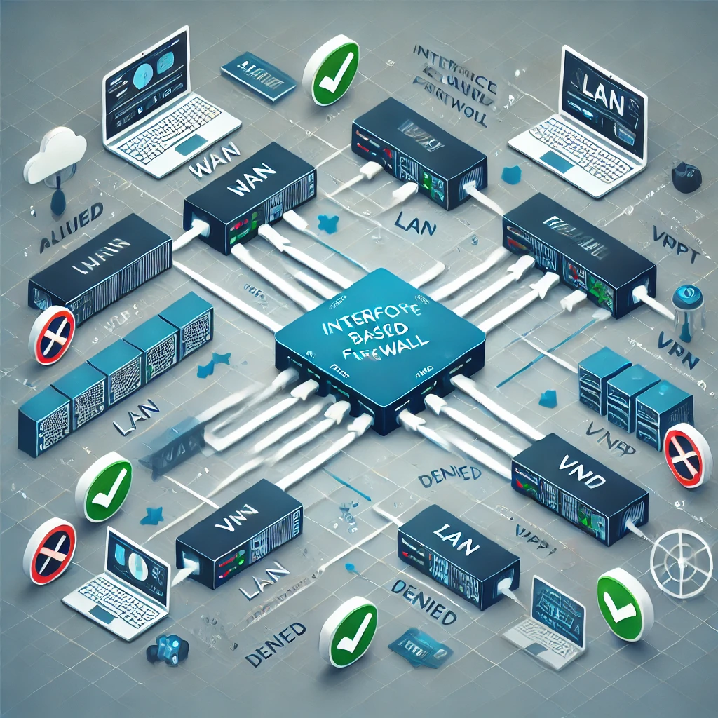 Interface-Based Firewall Afbeelding